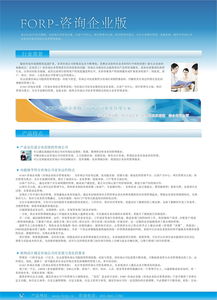 公司咨詢版產品宣傳冊